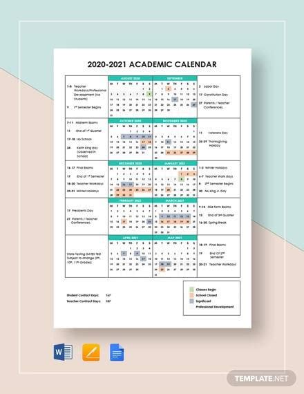 Using FIU Academic Calendar