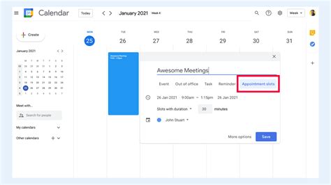 Using Google Calendar To Schedule Meetings And Appointments