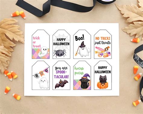 Using Halloween Printables