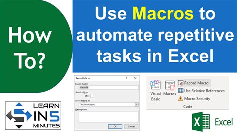 Using Macros to Automate Tasks