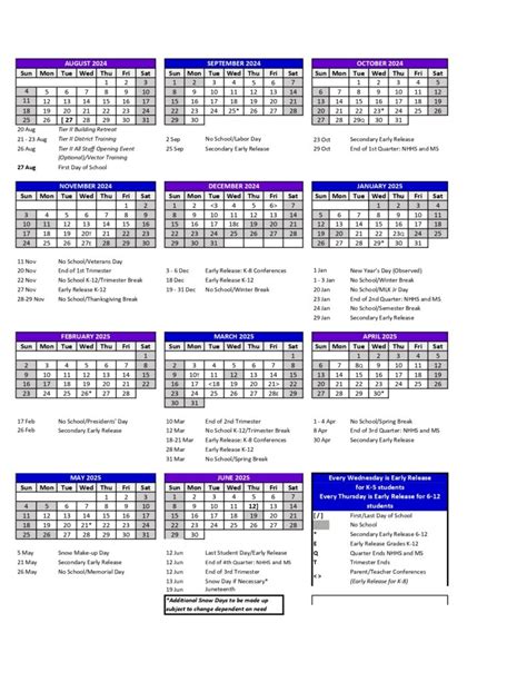 Using Pasco Schools Calendar to Enhance Student Learning