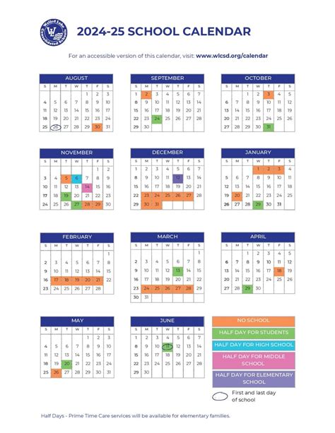 Using Walled Lake Schools Calendar