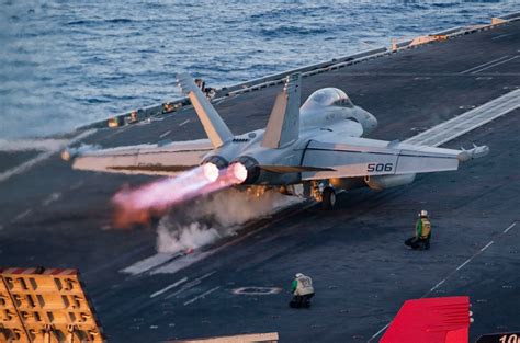 Flight operations on the USS Nimitz