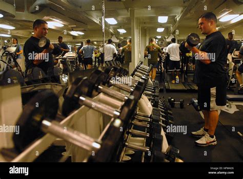 USS Ronald Reagan Gym