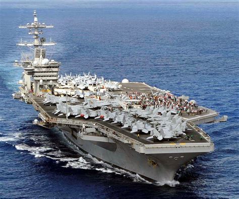 USS Theodore Roosevelt CVN-71 Aircraft Carrier