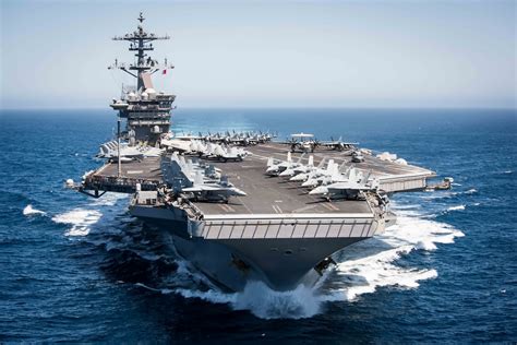 USS Theodore Roosevelt CVN-71 Aircraft Carrier