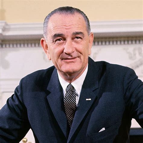 Vice President Lyndon B. Johnson on Air Force Two