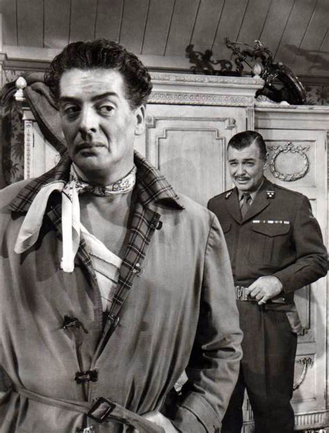 Victor Mature with co-stars