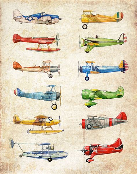 Vintage aircraft collection