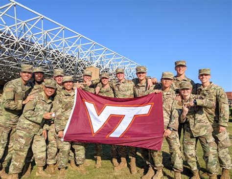 Virginia Tech ROTC Training