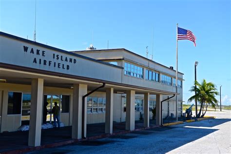 Wake Island's Military Base