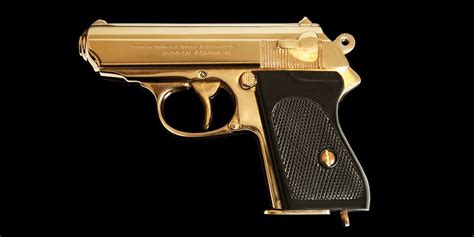 Walther PPK Pistol Gold