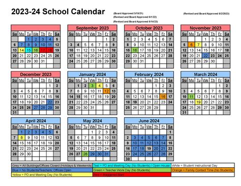 Washington County Schools Calendar Benefits