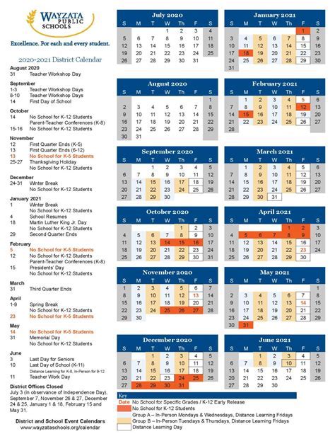 Wayzata District Calendar Community Events