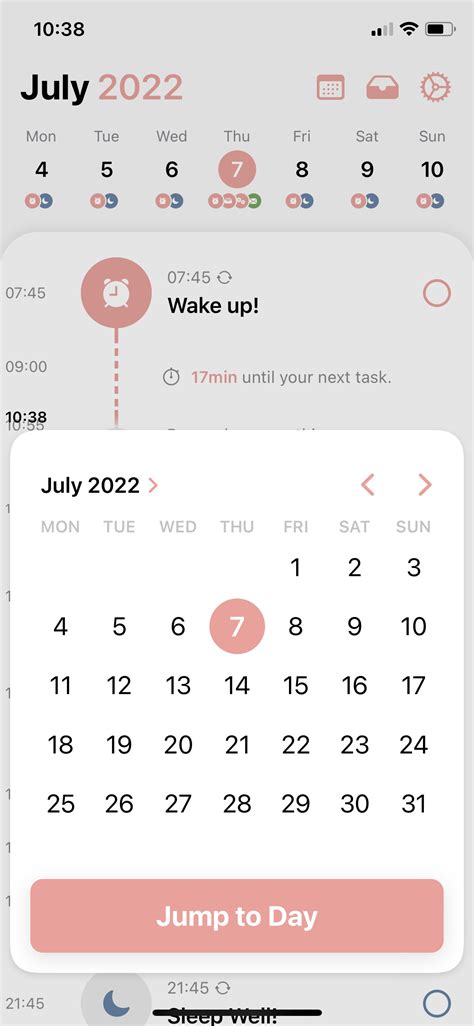 Well-Structured Calendar