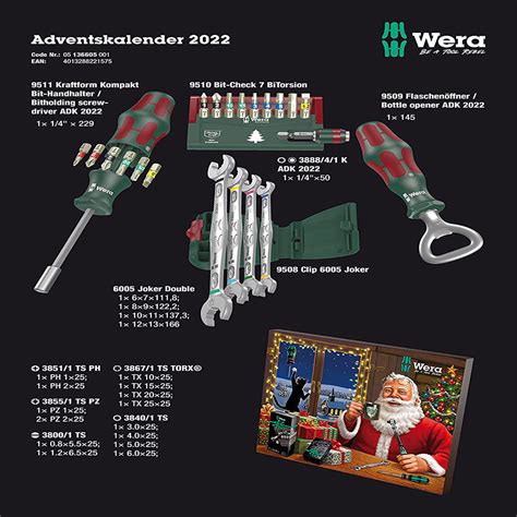 Wera Advent Calendar Box