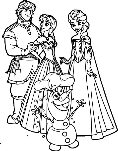 Where to Find Frozen Printable Coloring Pages