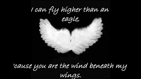 Wind Beneath My Wings Heartfelt Lyrics