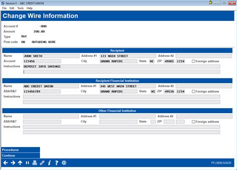 Wire Transfer Tracking