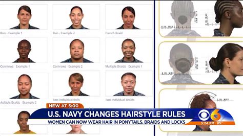 Women's Navy Hair Rules