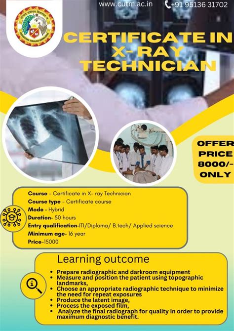 X-Ray Technician Certification