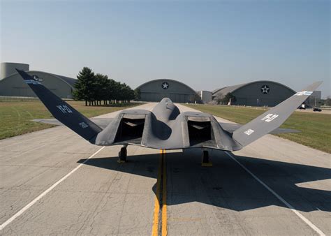 YF-23 Black Widow II taking off