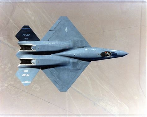 YF-23 Black Widow in flight