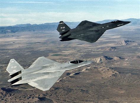 YF-23 stealth capabilities