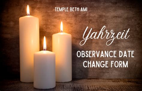 Yahrzeit Observance