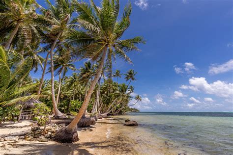 Yap Island Beach Scene