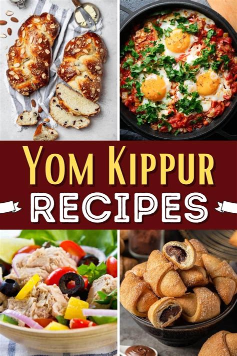 Yom Kippur Food Traditions 2024