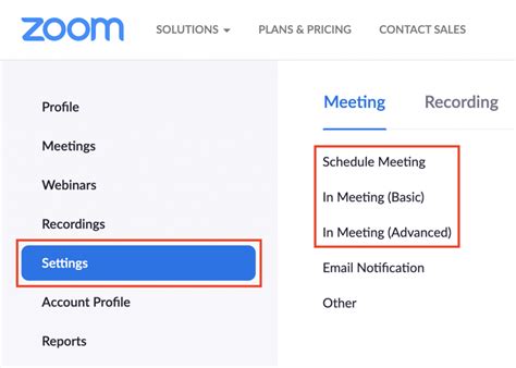 Zoom Meeting Settings for Google Calendar