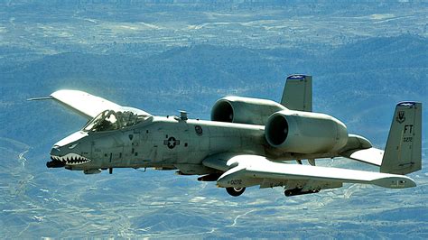 Fairchild Republic A-10 Thunderbolt II in flight