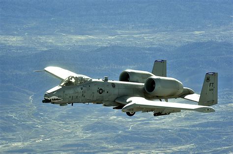 A-10 Warthog in flight