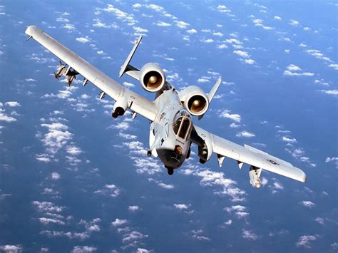 A-10 Warthog in Flight