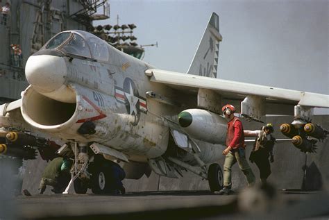 A-7 Corsair II in flight