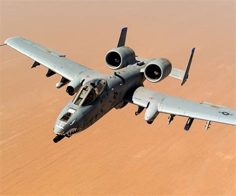 A-10 Warthog in flight