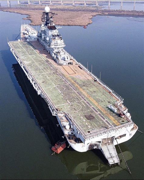 Abandoned Soviet Aircraft Carrier