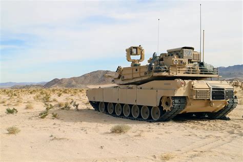 Abrams tank robotics