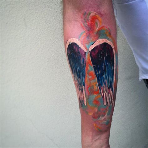 Abstract Angle Tattoos