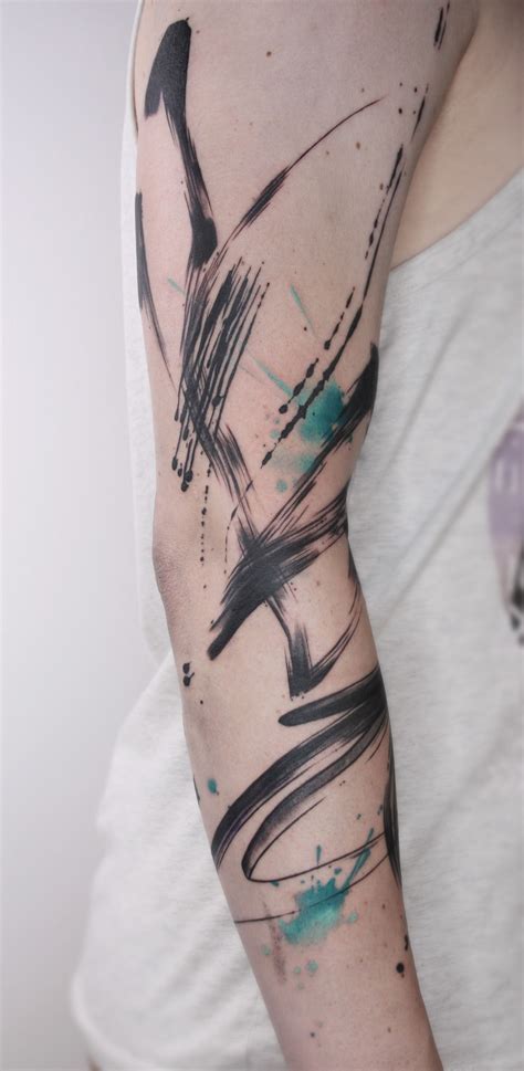 Abstract Forearm Sleeve