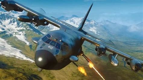 AC-130 Gunship Firing Capabilities