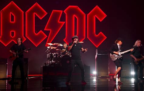 AC/DC Performing Live