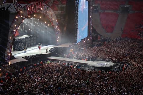 AC/DC Concert Crowd