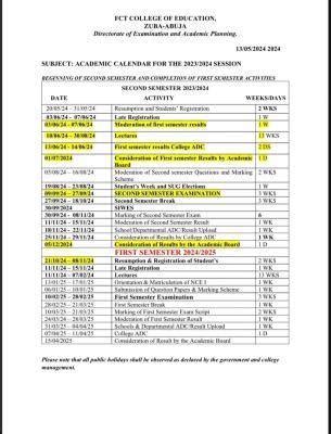 Benefits of Academic Calendar