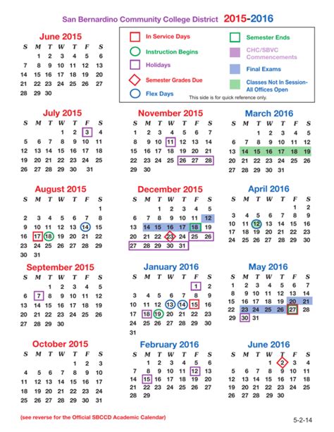 Case Studies of Academic Calendars