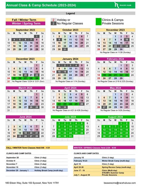 Academic Calendar Syosset