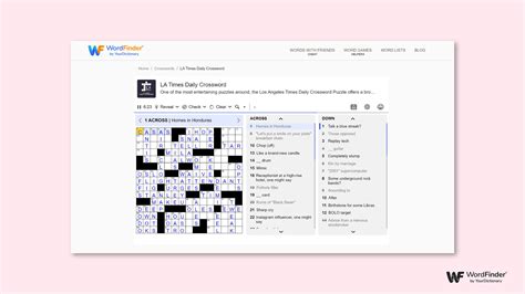 Accessing Free Crosswords