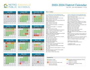 How to Access the Nashville Public Schools Calendar