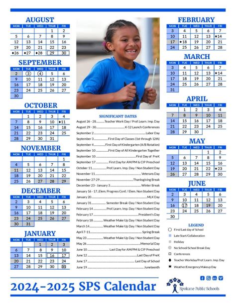 Accessing Spokane School Calendars